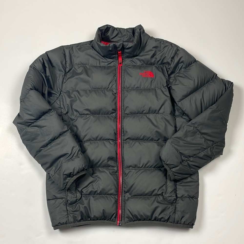 The North Face. Boy’s Jacket. Gray and Red.